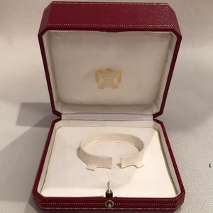 Cartier bracelet box authentic